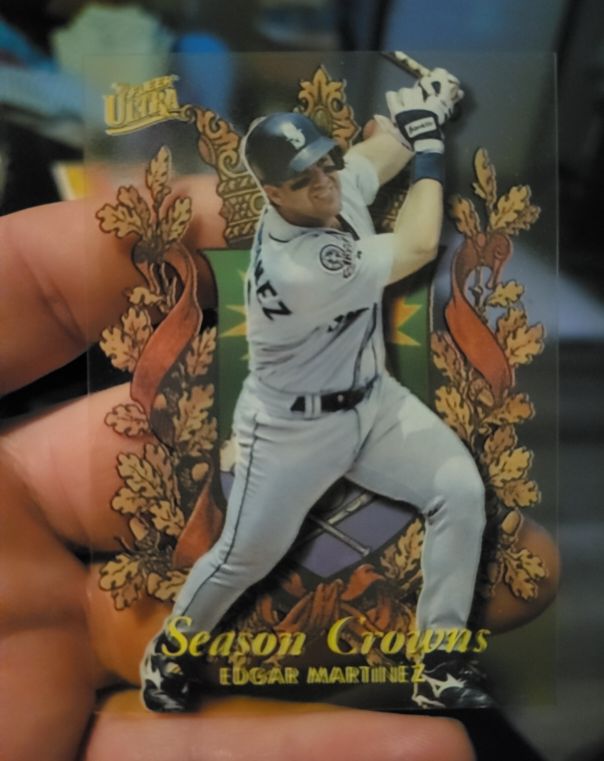 1996 Fleer Ultra Season Crowns #6 Edgar Martinez — front