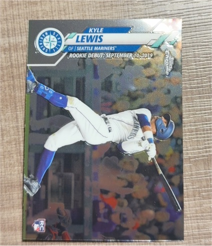2020 Topps Update #U-21 Kyle Lewis — front