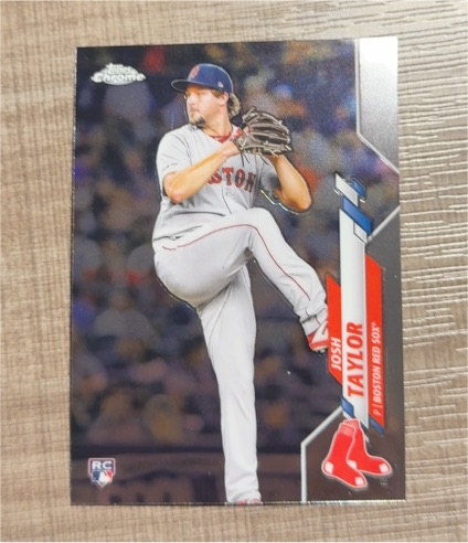2020 Topps Chrome Update #U-27 Josh Taylor — front