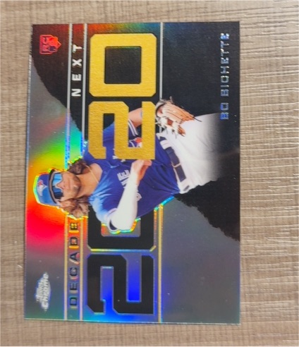 2020 Topps Decades Next #DN-13 Bo Bichette — front