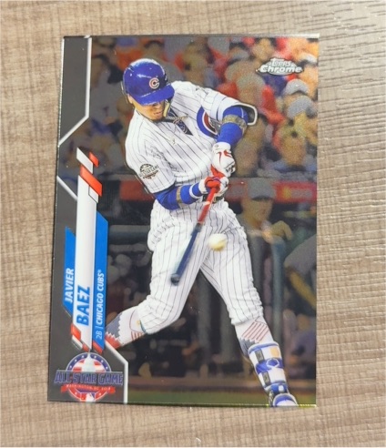 2020 Topps Chrome Update #U-77 Javier Báez — front