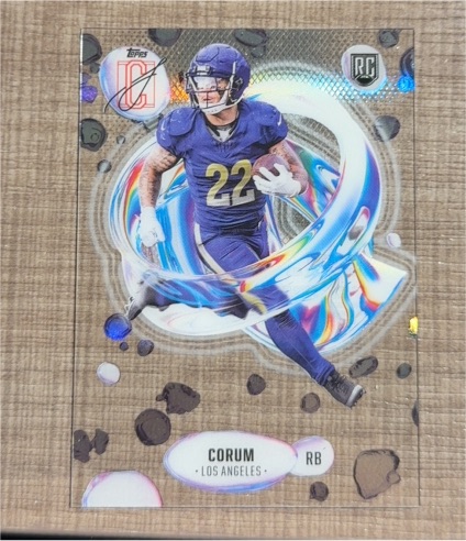 2024 Topps Signature Class Fluidity RC #F-15 Blake Corum — front