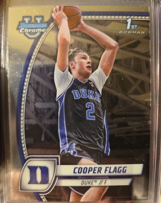 2024-25 Bowman Chrome University #16 Cooper Flagg — front