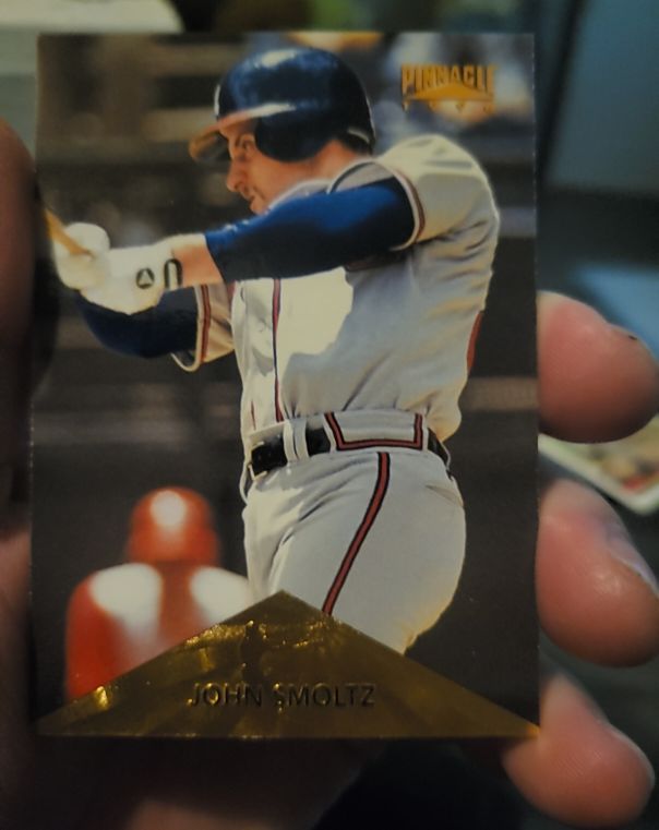 1996 Pinnacle #315 John Smoltz — front