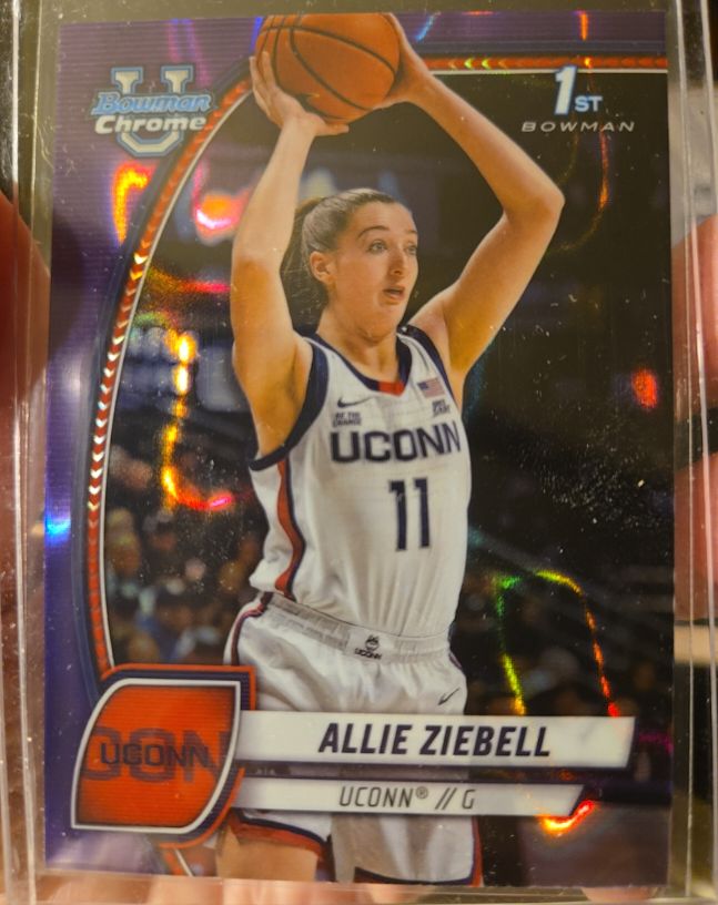 2024-25 Bowman Chrome U #5 Allie Ziebell — front