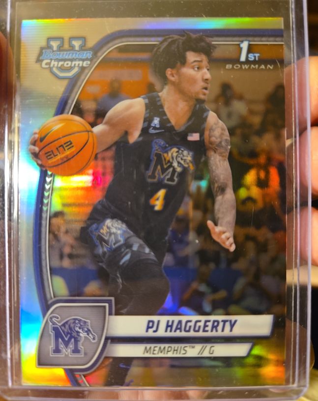 2024-25 Bowman University Chrome #59 PJ Haggerty — front