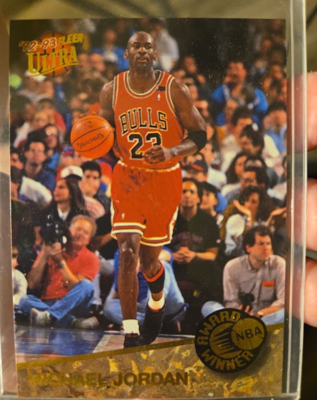 1992-93 Fleer Ultra Award Winner #1 Michael Jordan — front