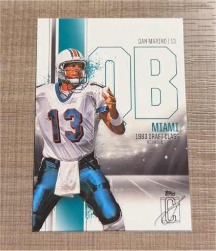 2024 Topps Signature Class #28 Dan Marino — front