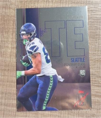 2024 Topps Signature Class #181 AJ Barner — front