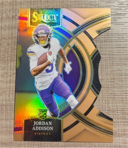 2023 Panini Select Premier Level Die-Cut #194 Jordan Addison — front