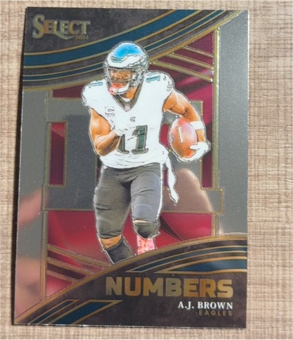 2023 Panini Select #NMB-ABR A.J. Brown — front