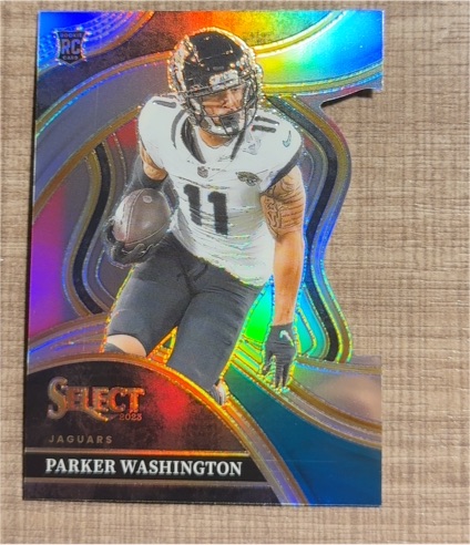 2023 Panini Select #227 Parker Washington — front