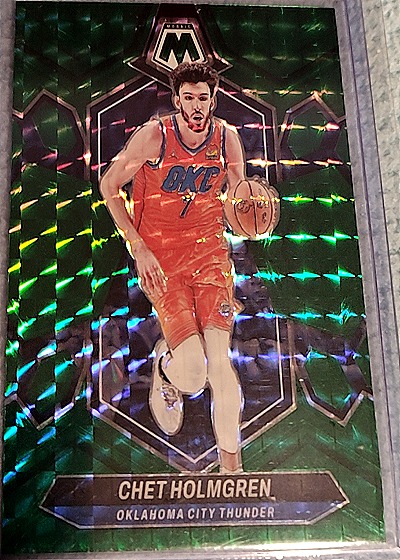 2023-24 Panini Mosaic #30 Chet Holmgren — front