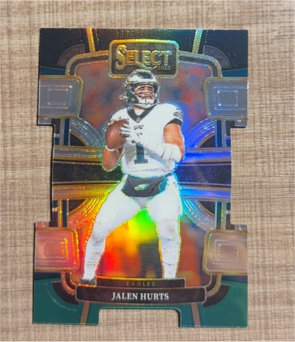 2023 Panini Select #79 Jalen Hurts Concourse Die-Cut — front