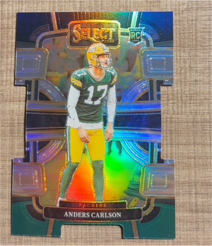 2023 Panini Select Concourse Die Cut #36 Anders Carlson — front