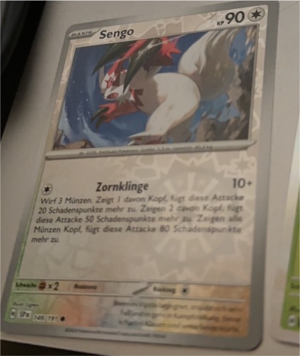 2024 Pokémon SV08 Surging Sparks #149 Zangoose — front