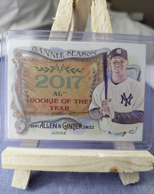 2022 Topps Allen & Ginter #BS-48 Aaron Judge Banner Season — front