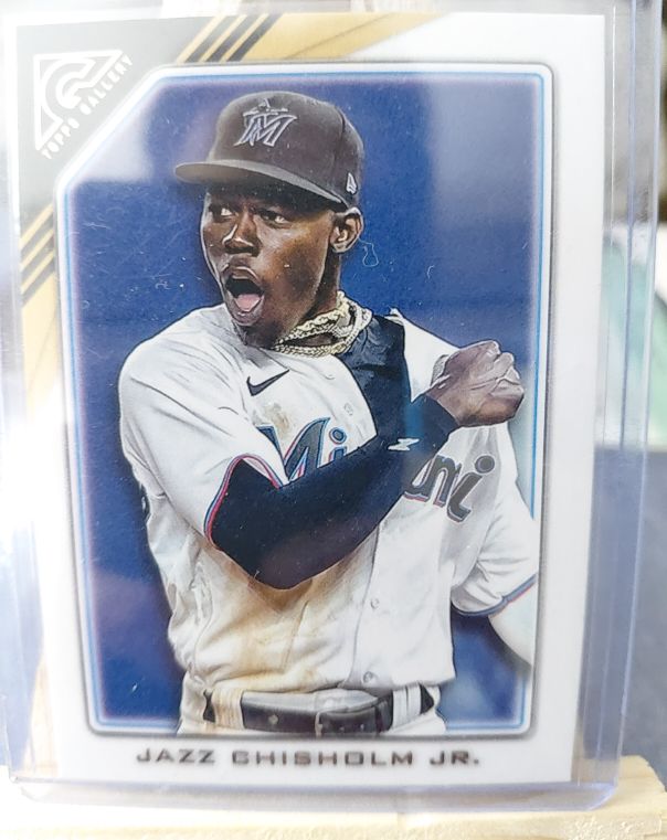 2022 Topps Gallery #113 Jazz Chisholm Jr. — front