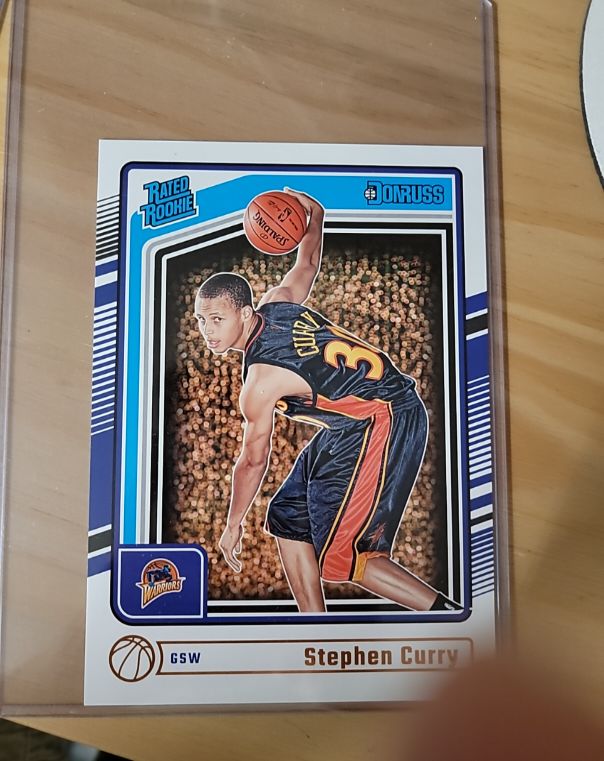 2024-25 Donruss Rated Rookie Oversized Box Topper #6 Stephen Curry — front
