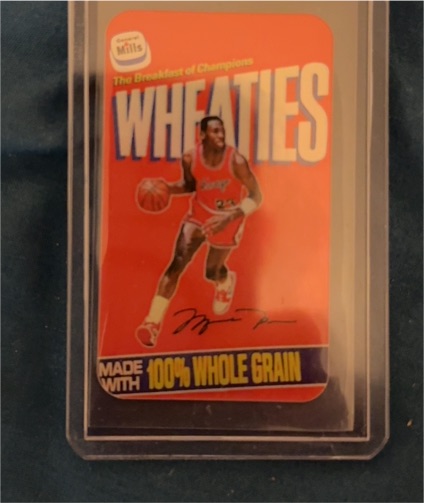 1990 Wheaties Michael Jordan Cereal Box — front