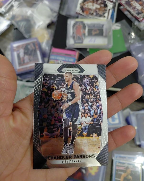 2017-18 Panini Prizm #214 Chandler Parsons — front