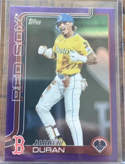 2025 Topps Chrome #79 Jarren Duran — front