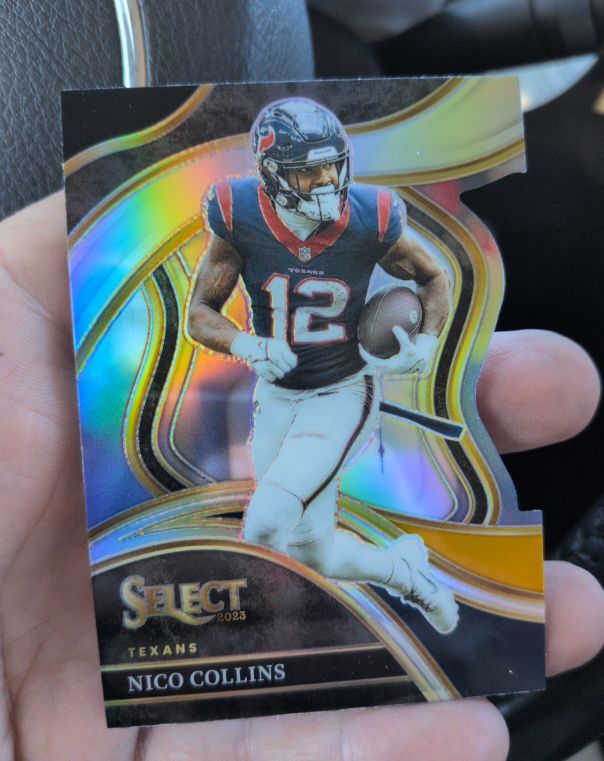 2023 Panini Select Club Level #228 Nico Collins — front