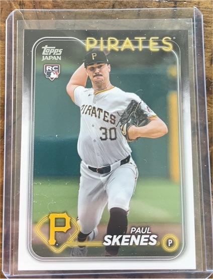 2024 Topps Update #US100 Paul Skenes — front