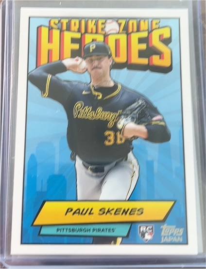 2024 Topps Japan Edition #SZH-19 Paul Skenes Strike Zone Heroes — front