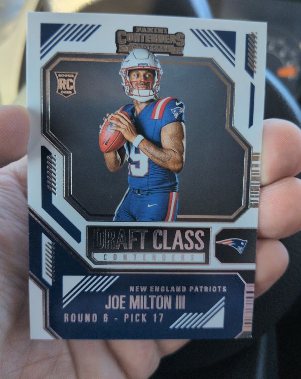 2024 Panini Contenders Draft Class Contenders #11 Joe Milton III — front