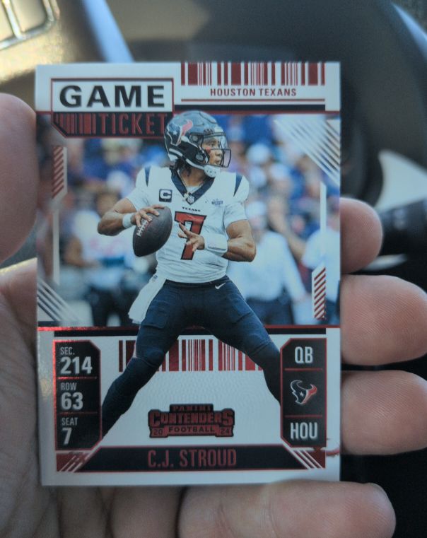 2024 Panini Contenders #39 C.J. Stroud — front