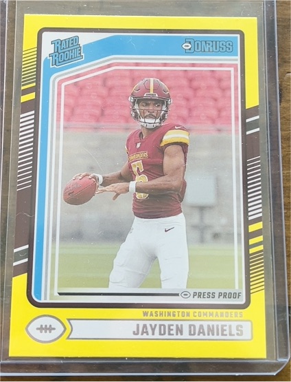 2024 Donruss #389 Jayden Daniels — front
