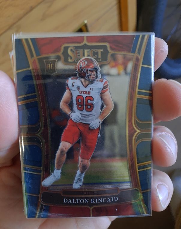 2023 Panini Select Draft Picks #18 Dalton Kincaid — front