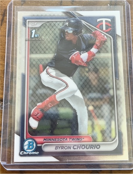 2024 Bowman Chrome #BCP-129 Byron Chourio — front