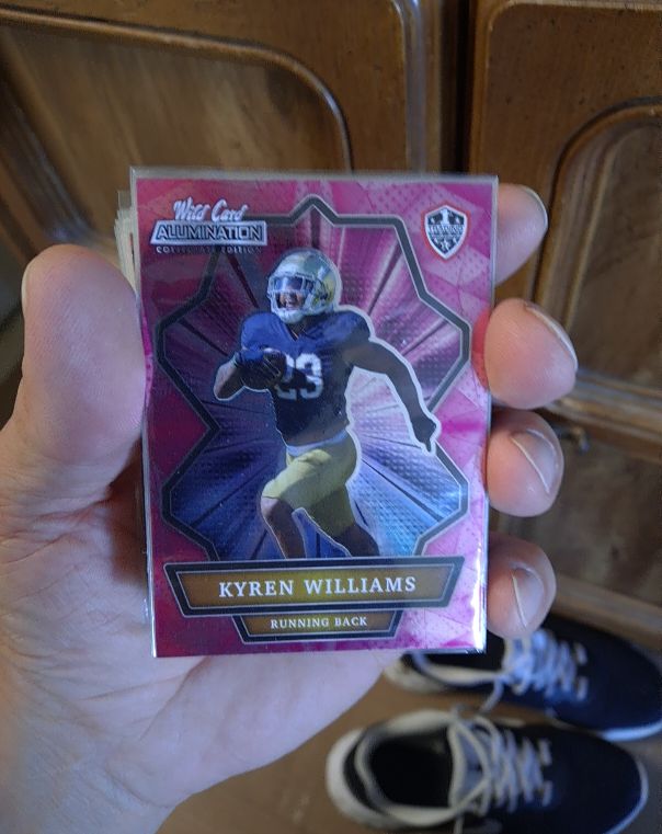 2021 Wild Card Alumination Collegiate Edition #ANBC-54 Kyren Williams — front