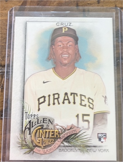2022 Topps Allen & Ginter #122 Oneil Cruz — front
