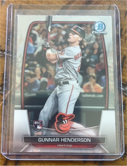 2023 Bowman Chrome #10 Gunnar Henderson — front