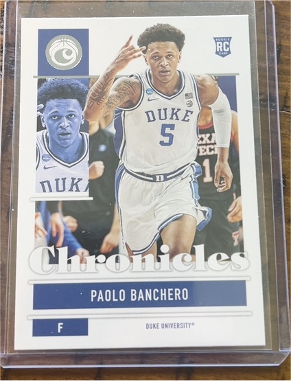 2022-23 Panini Chronicles Draft Picks #2 Paolo Banchero — front