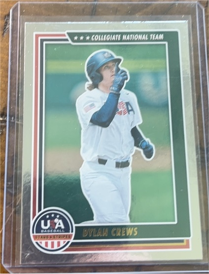 2022 Panini USA Baseball Stars & Stripes #6 Dylan Crews — front