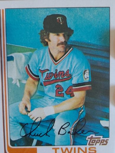 1982 Topps #253 Chuck Baker — front