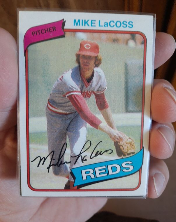 1980 Topps #199 Mike LaCoss — front