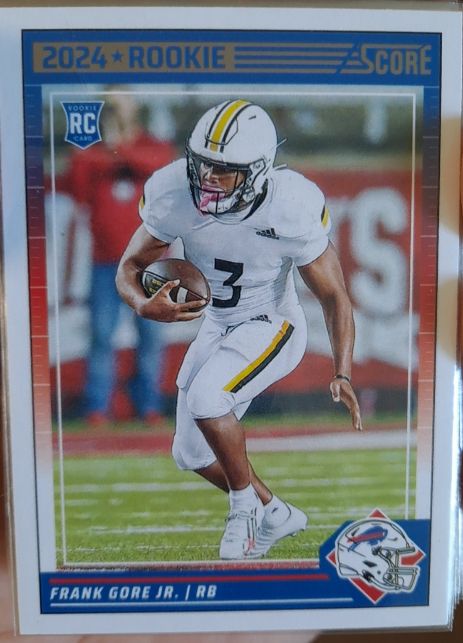 2024 Panini Score #395 Frank Gore Jr. — front