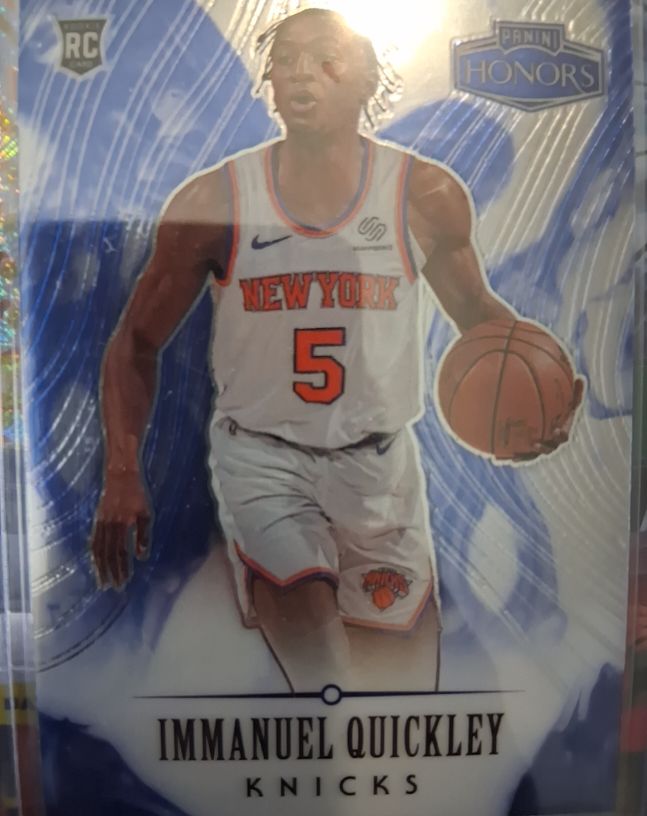 2020-21 Panini Chronicles Honors #583 Immanuel Quickley — front