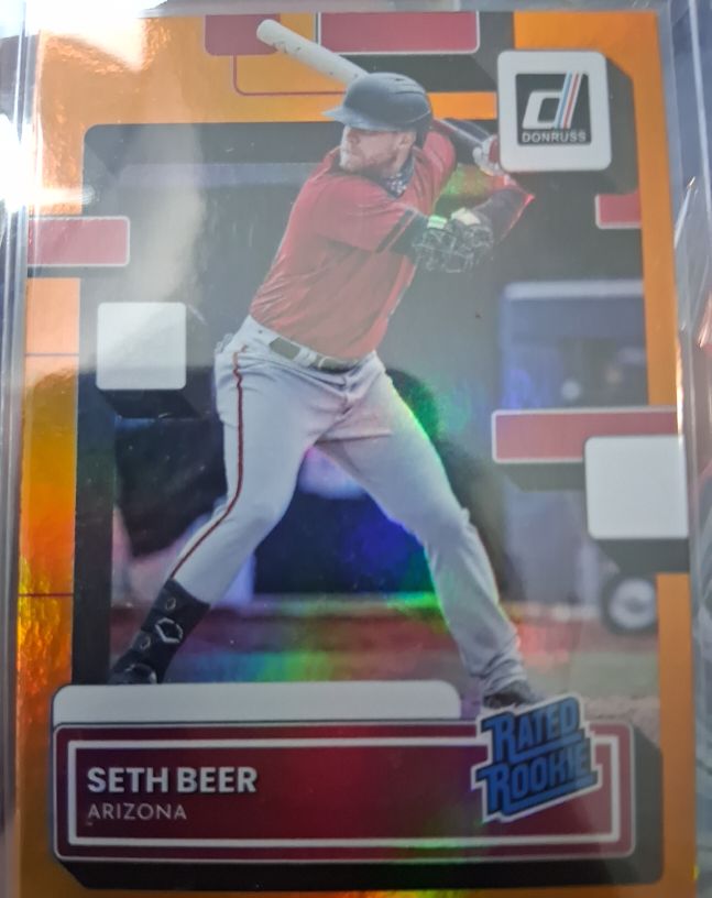 2022 Donruss #58 Seth Beer — front