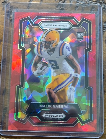 2023 Panini Prizm #RC Malik Nabers — front