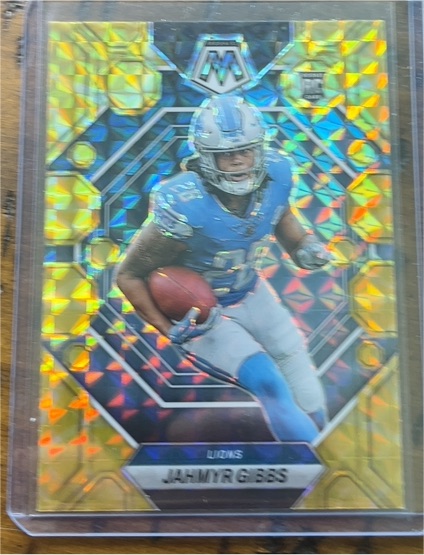 2023 Panini Mosaic #324 Jahmyr Gibbs — front