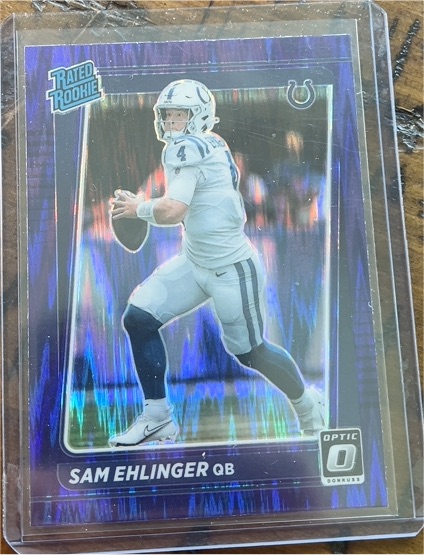 2021 Donruss Optic #246 Sam Ehlinger — front
