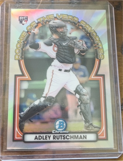 2023 Bowman Chrome #ROYF-4 Adley Rutschman Rookie of the Year Favorites — front