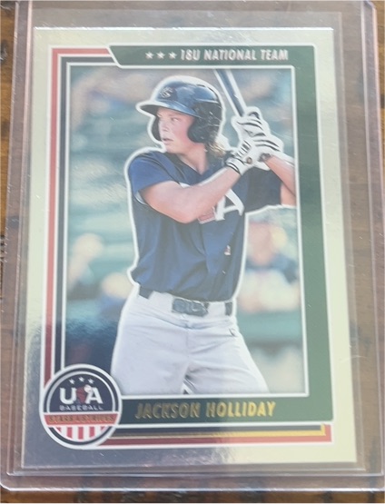 2022 Panini USA Baseball Stars & Stripes #69 Jackson Holliday — front
