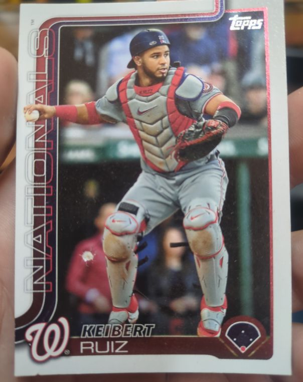 2025 Topps #202 Keibert Ruiz — front
